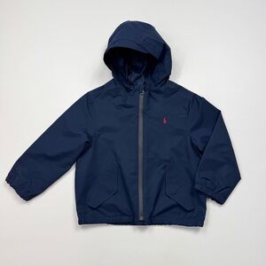 Boy’s/Kid’s Polo Ralph Lauren P-Layer Water Resistant FZ Hooded Jacket Size 4